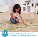 Melissa & Doug Natural Play Giant Floor Puzzle: Princess Fairyland (60 Pieces)