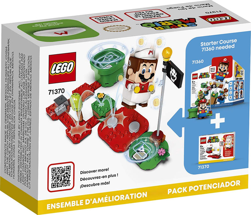 LEGO Super Mario Fire Mario Power-Up Pack 71370 Building Toy