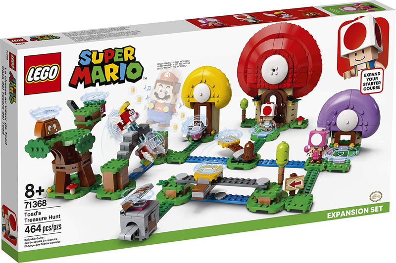 LEGO Super Mario Toad’s Treasure Hunt Expansion Set 71368