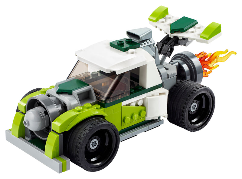 LEGO Creator 3in1 Rocket Truck 31103 Action Building Toy for Kids, Build a Rocket Truck, Off-Roader or Quad Bike (198 Pieces)