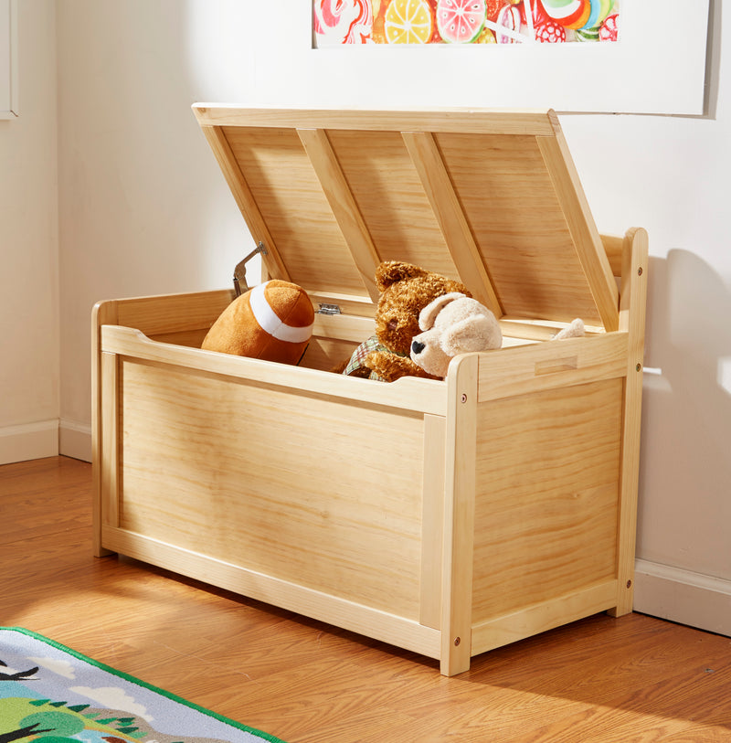Melissa & Doug Wood Kids Toy Chest, Multiple Colors