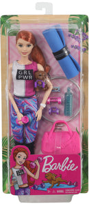 Barbie Fitness Doll 9 Accessories