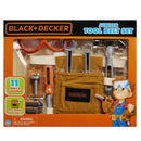 Jakks- Black & Decker 11pc Tool Belt Set in open box