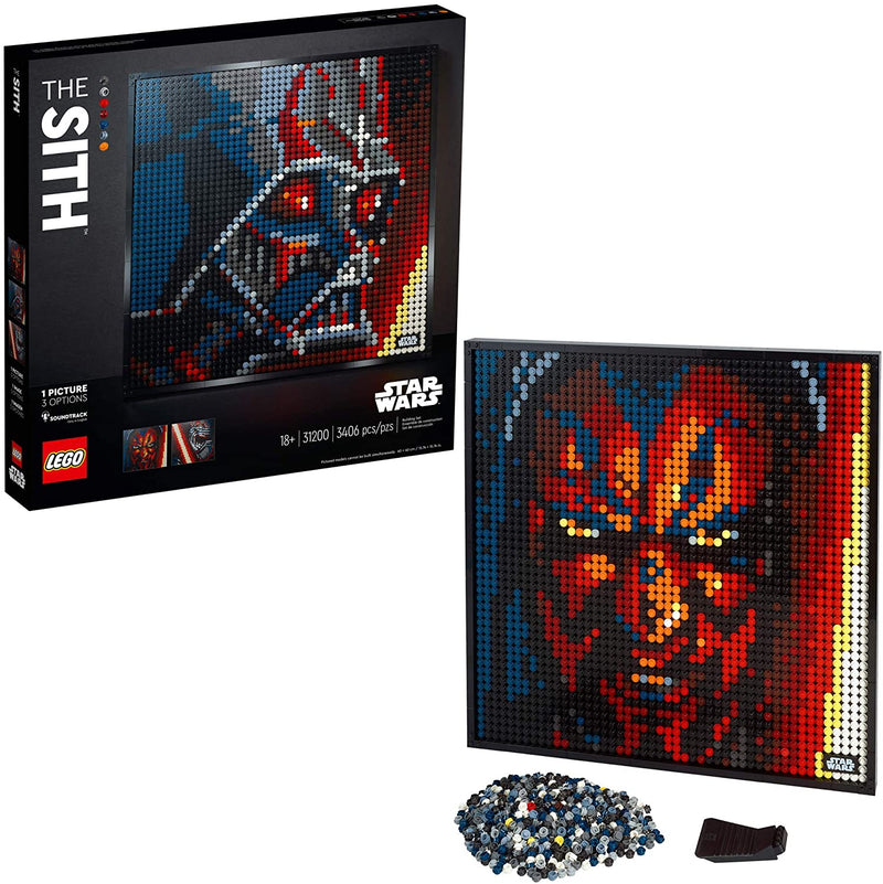 LEGO Art Star Wars The Sith 31200 Canvas Art Set Building Toy