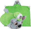 Comfy Critters - Nickelodeon Paw Patrol - Rocky Huggable Hooded Blanket