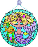 Melissa & Doug Stained Glass - Mermaid