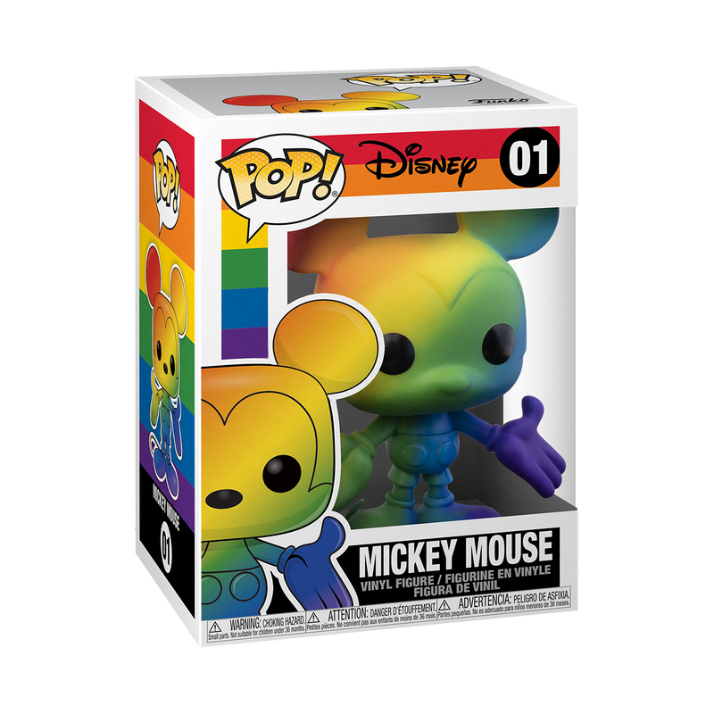Funko POP! Disney: Pride - Mickey Mouse (Rainbow)