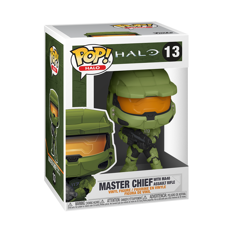 Funko POP! Games: Halo Infinite - Master Chief with MA40 Assault Rifle