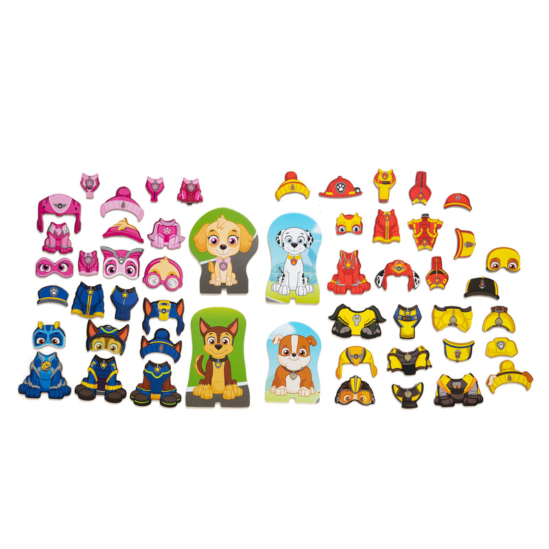 Melissa & Doug PAW Patrol Wooden Magnetic Pretend Play (64 Pieces)