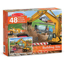 Melissa & Doug Building Site Jumbo Jigsaw Floor Puzzle (48 pcs, 2 x 3 feet long)