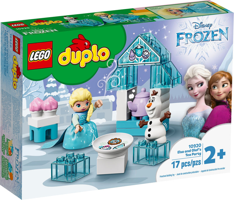 LEGO DUPLO Disney Elsa and Olaf's Tea Party 10920 Building Kit for Toddlers (17 Pieces)