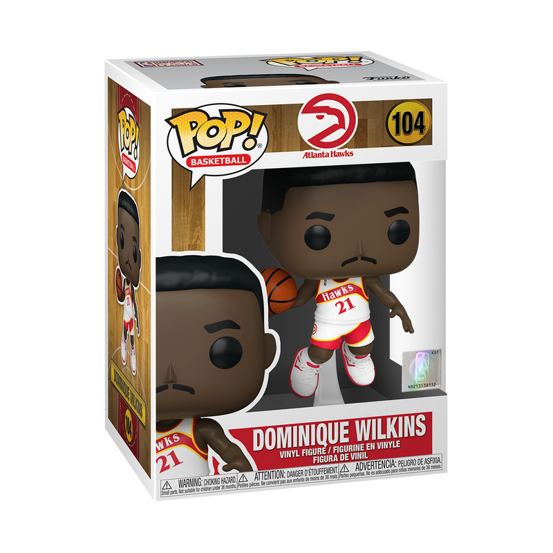 Funko POP! NBA: Legends - Dominique Wilkins (Hawks Home)