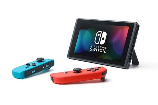 Nintendo Switch 32GB Console - Neon Blue and Neon Red Joy Con