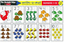 Melissa & Doug Numbers 1-10 Write-A-Mat