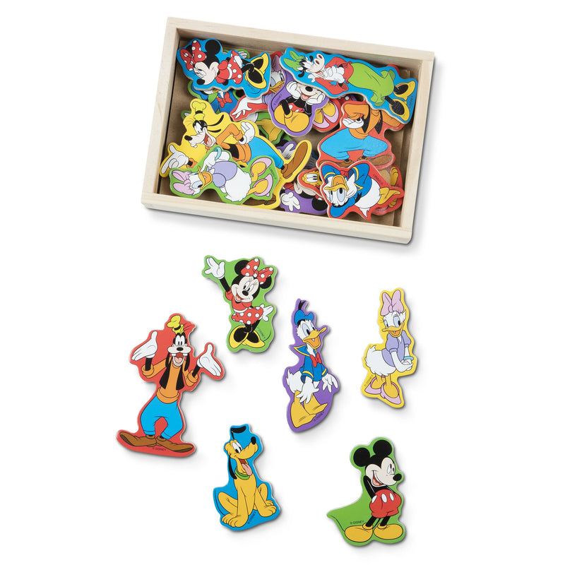 Melissa & Doug Disney Mickey Mouse Wooden Character Magnets (20 pcs)