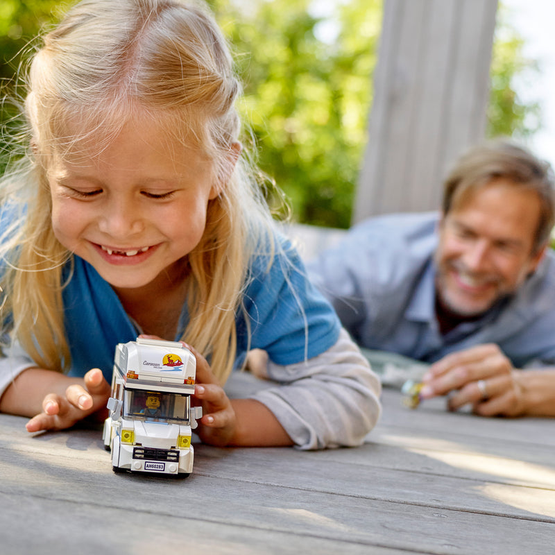 LEGO City Holiday Camper Van 60283; Cool Vacation Toy for Kids (190 Pieces)