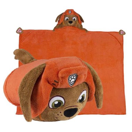 Comfy Critters - Nickelodeon Paw Patrol - Zuma Huggable Hooded Blanket