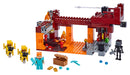 LEGO Minecraft The Blaze Bridge 21154 Toy Battle Building Set (370 Pieces)