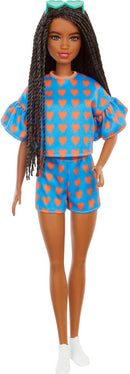 Barbie Fashionista 172 Doll With Hearts Outfit