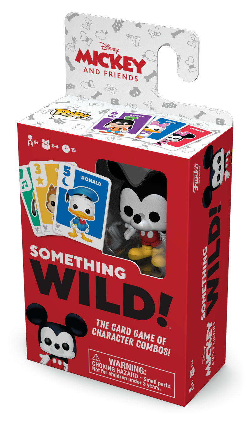 Funko Games: Something Wild Card Game - Mickey and Friends