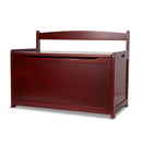Melissa & Doug Wood Kids Toy Chest Espresso
