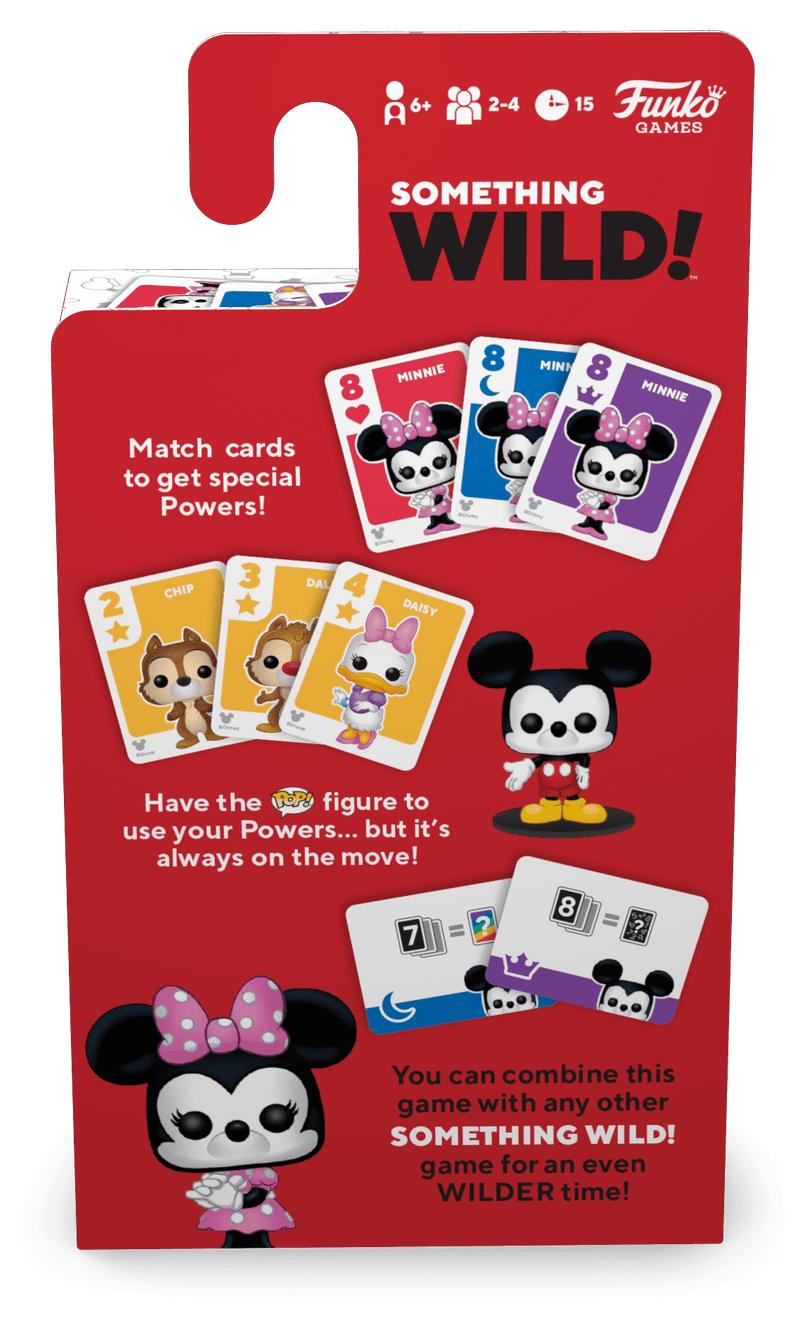 Funko Games: Something Wild Card Game - Mickey and Friends