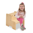 Melissa & Doug Children's Furniture Step Stool - Natural