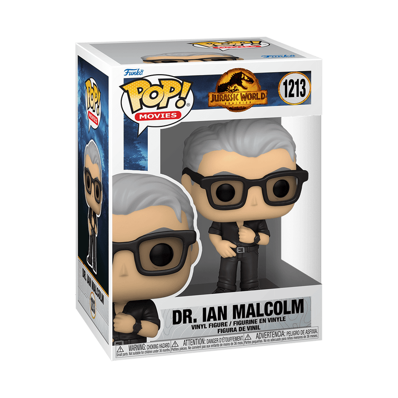 Funko Pop! Movies: Jurassic World Dominion - Dr. Ian Malcolm