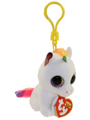 TY Beanie Boos - PIXY the Unicorn (Glitter Eyes) (Plastic Key Clip)