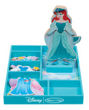 Melissa & Doug Disney Ariel Magnetic Dress-Up Wooden Doll Pretend Play Set