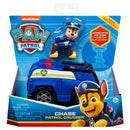 PAW Patrol Chase's Cruiser Vehicle with Collectible Figure for Kids, Police Vehicle Playset