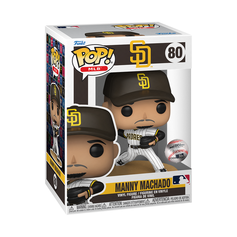 Funko Pop! MLB: Padres - Manny Machado (Home Jersey) Vinyl Figure
