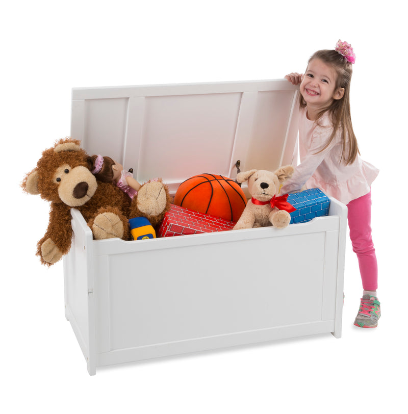 Melissa & Doug Wood Kids Toy Chest, Multiple Colors
