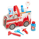 Melissa & Doug PAW Patrol Marshall's Wooden Rescue EMT Caddy (14 Pieces)