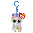 TY Beanie Boos - BLITZ the Unicorn (Glitter Eyes) (Plastic Key Clip)