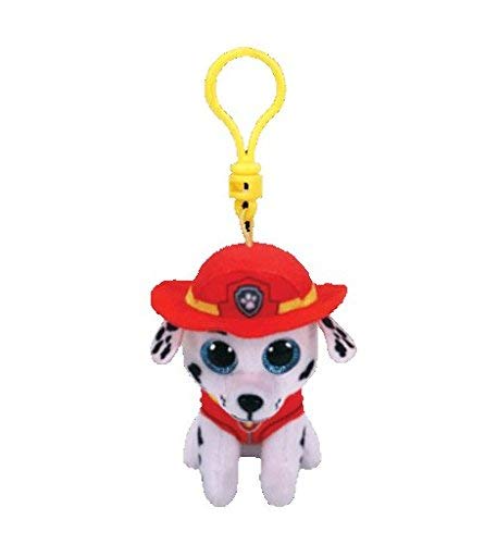 TY Paw Patrol Marshall Dalmatian Dog Clip (Plastic Key Clip - 3.5 inch)