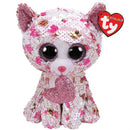 TY Flippables Sequin Plush - Cupid the Cat - Regular Size 6 in
