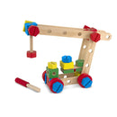 Melissa & Doug Wooden Construction Building Set MCI EA