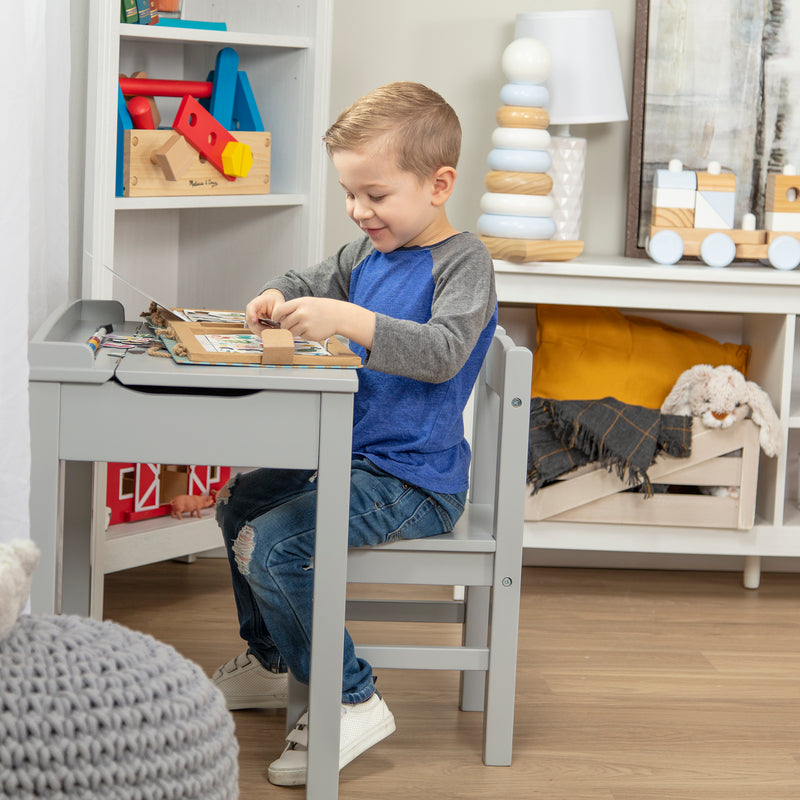 Melissa & Doug Child’s Lift-Top Desk & Chair