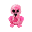 TY Beanie Boos - Dainty Flamingo with Heart Regular 6 in