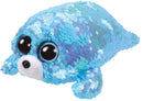 Wave Aqua Seal Flippable Sequin Beanie Boo