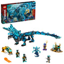LEGO NINJAGO Water Dragon 71754 Building Toy with Posable Ninja Dragon Toy (737 Pieces)