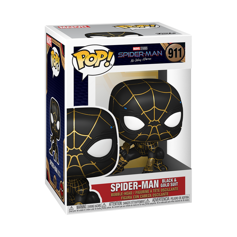 Funko POP! Marvel: Spider-Man: No Way Home - Spider-Man (Black & Gold Suit)