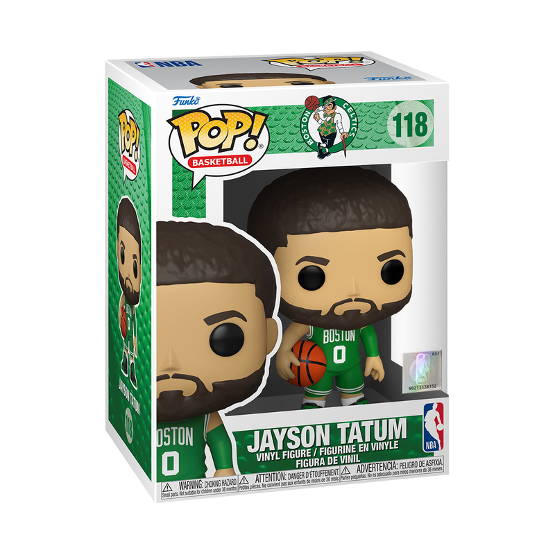 Funko Pop! NBA: Celtics - Jayson Tatum (Green Jersey) Vinyl Figure