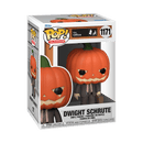 Funko Pop! TV: The Office- Dwight with Pumpkinhead Vinyl Figure