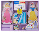 Melissa & Doug Disney Sleeping Beauty & Snow White Magnetic Dress-Up Wooden Doll