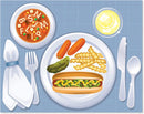Melissa & Doug Sticker Pad - Make-a-Meal, 225+ Food Stickers
