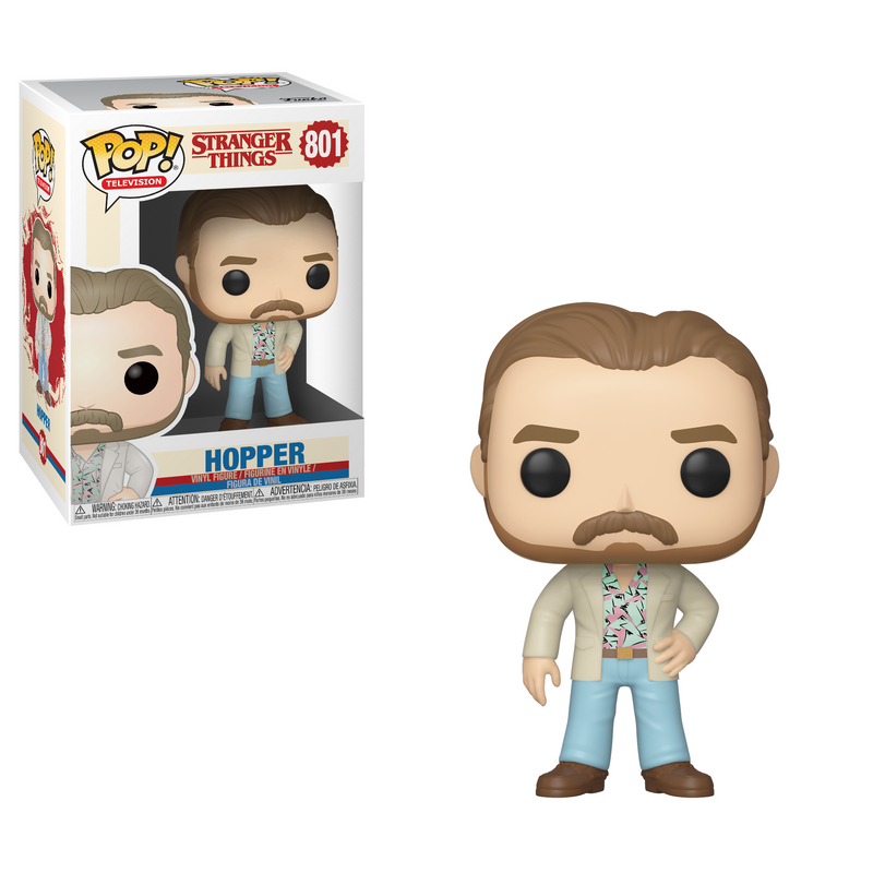 Funko POP! Television: Stranger Things - Hopper (Date Night)
