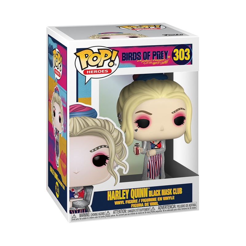 Funko Pop! Heroes: Birds of Prey - Harley Quinn (Black Mask Club)
