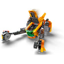 LEGO Marvel Baby Rocket’s Ship 76254 Buildable Spaceship Toy from Guardians of the Galaxy 3 Featuring Rocket Raccoon and Baby Rocket Minifigures, Collectible Super Hero Toy Gift for Kids Ages 8 and up